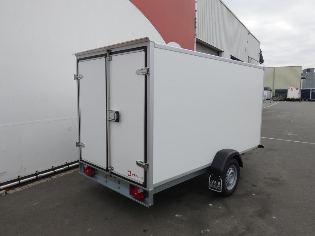 Proline Gesloten aanhangwagen enkelas 300x150x150cm 750kg